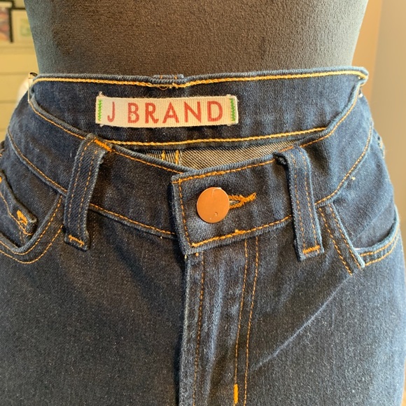 J Brand Dark Wash Straight Leg Denim Jeans Size 25 - Picture 6 of 7